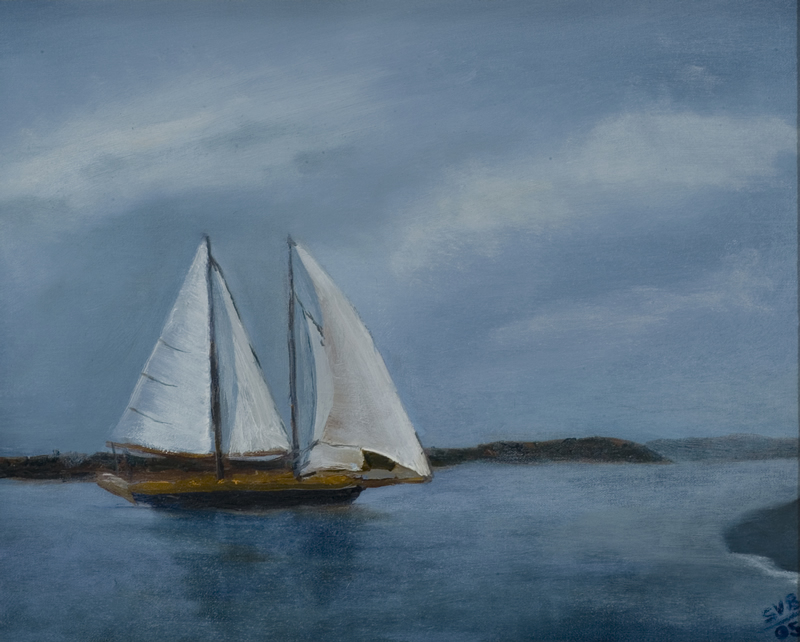 Going Home
10" x 12" Oil on Canvas 2005
Private Collection