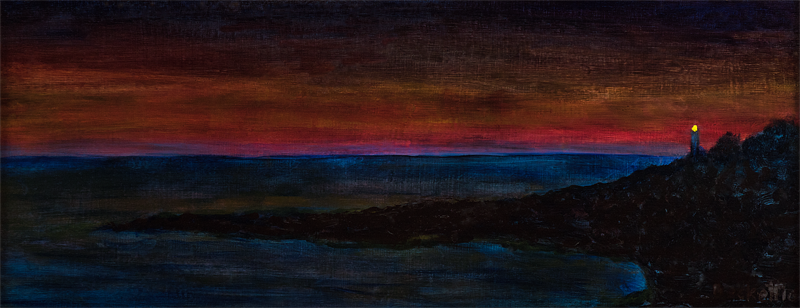 Portland Head Light
8 in x 20 in Oil on Panel 2016
