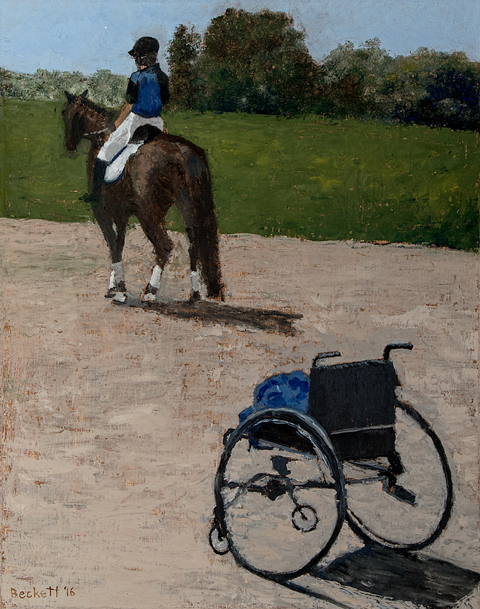 Freedom!
14 in x 18 in Oil on Panel 2016
Photo reference by Annie Hidell
Comission: Private Collection