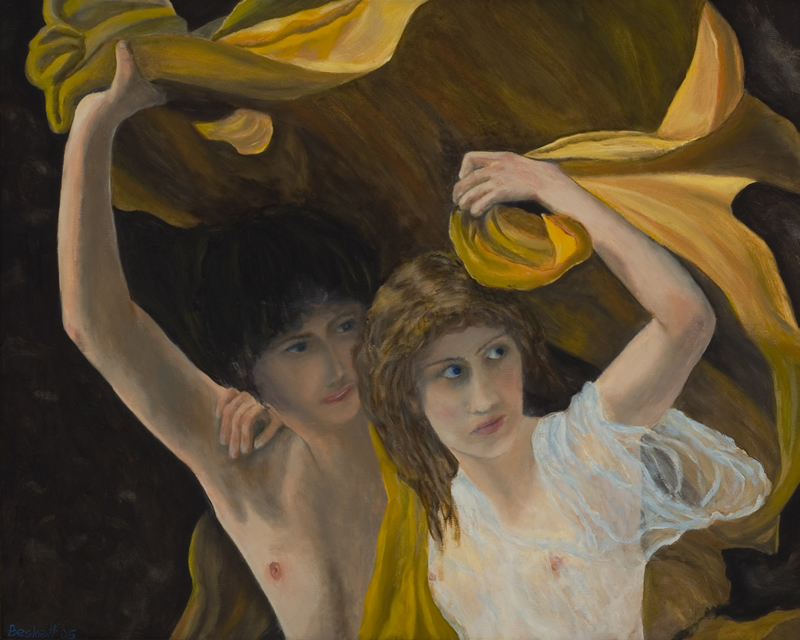Study: PA Cot - The Storm
24" x 30" Oil on Canvas 2005