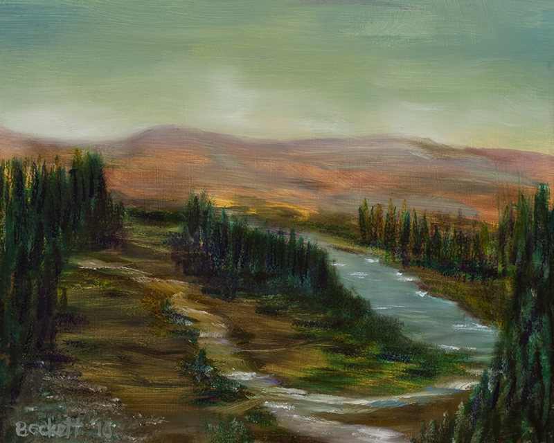 Mindscape
8" x 10" Oil on Panel 2010
