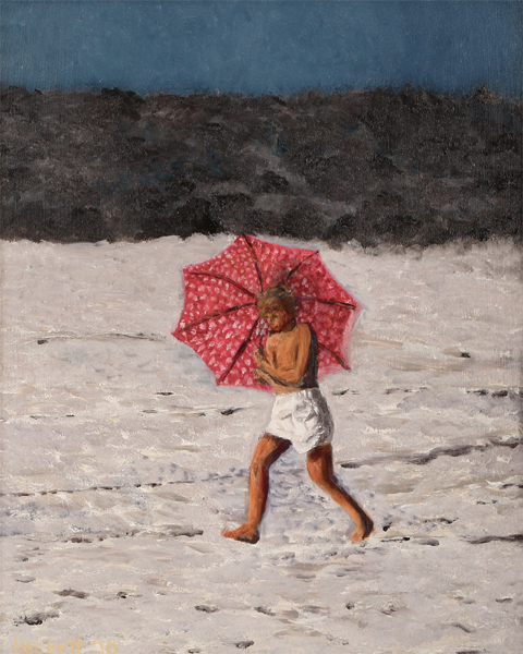 Girl with an Umbrella
16" x 20" Oil on Panel 2010
Photo Reference by Ray Spencer