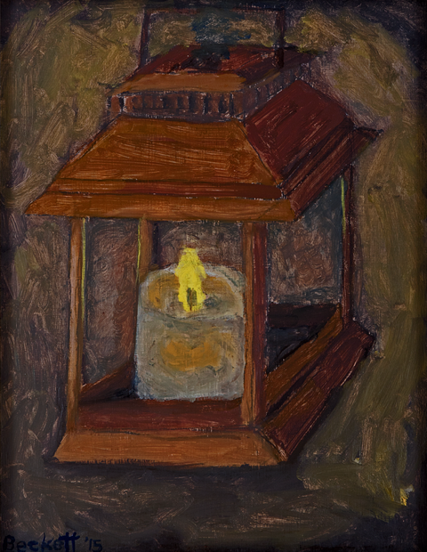 A Lantern to Light the Way
11 in x 14 in Oil on Panel 2015
Private Collection of Karen & Michael Orr
