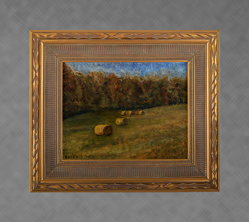 Round Bales
11 in x 14 in Oil on Belgian Linen 2016 - Private Collection