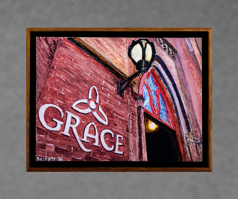 Grace - 9 in x 11 in
Oil on Art Board 2016
Private collection of Doug and Mary Morton