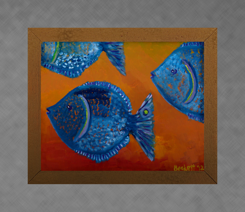 Tres Pescados
8 in x 10 in Oil on Panel 2012
Private Collection of Nancy and John Charlebois