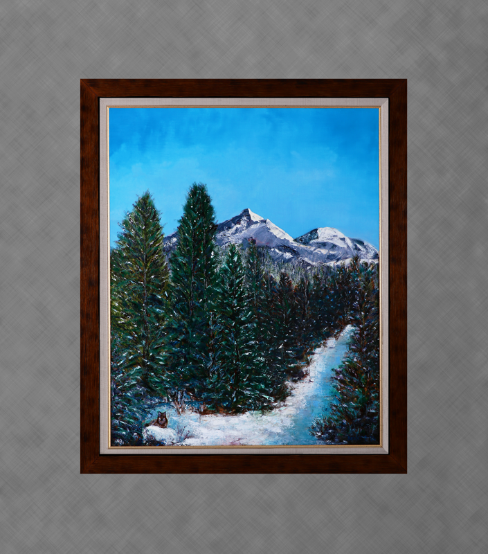 The Sojourner
24 in x 30 in Oil on Canvas 2013
Commission for Mary Giftos