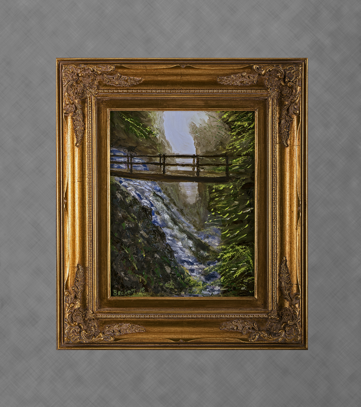 Crossing Over
11 in x 14 in Oil on Canvas 2015
Private Collection of Anne Campbell
