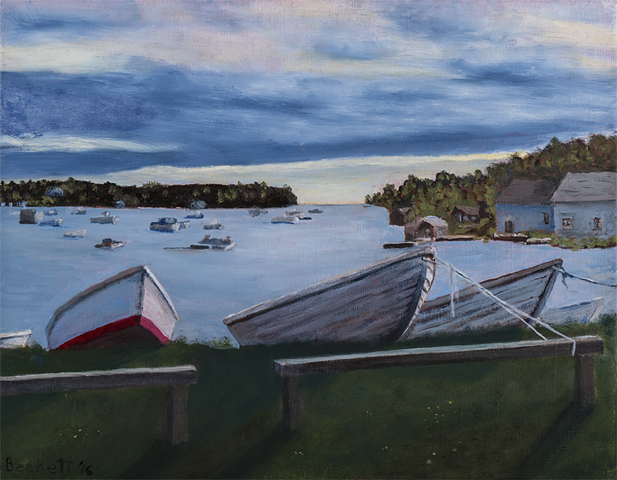 Stephen V Beckett, Maine Artist