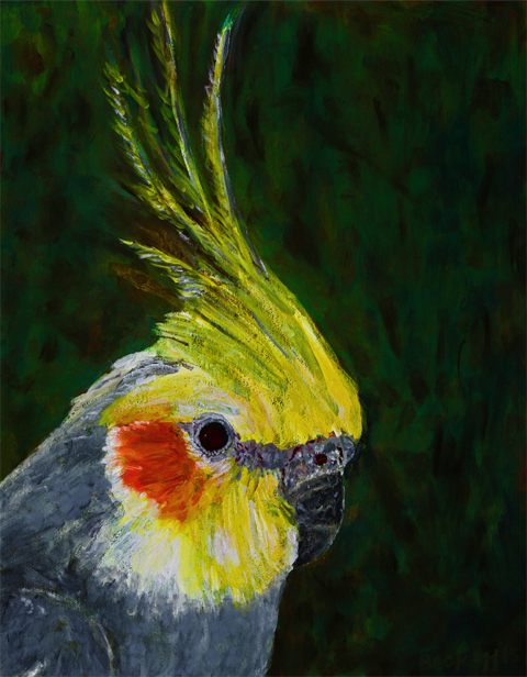 'The Little Bird,' Isabelle
11 in x 14 in Oil on Canvas 2015
Private Collection of Mary Giftos